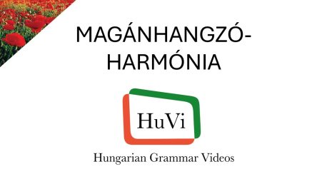 Magánhangzó-harmónia